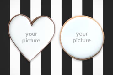 選べる２つの味（プレーン味・ココア味）クッキー生地