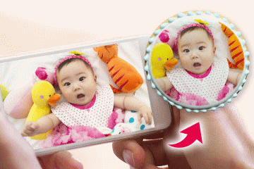 Salut！事前に仕上がり画像をメールで確認出来るから安心！