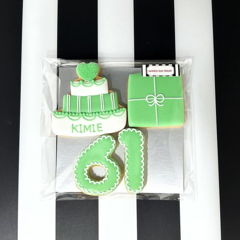 みんなの製作実績②推し 誕生日アイシングクッキー 4枚1セット7