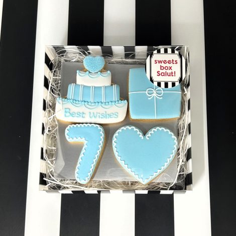 みんなの製作実績②推し 誕生日アイシングクッキー 4枚1セット8