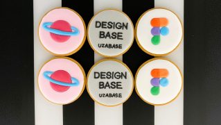 ユーザーベース様 ノベルティアイシングクッキー