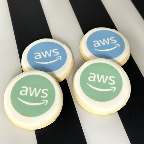 Amazon AWS様ロゴ入り！プリントアイシングクッキー3