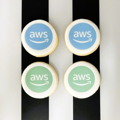 Amazon AWS様ロゴ入り！プリントアイシングクッキー5