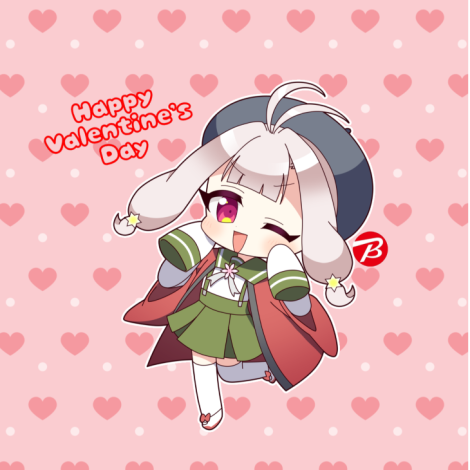 ビックカメラ立川店様_バレンタイン限定ノベルティのプリントアイシングクッキー1