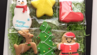 クリスマスなアイシングクッキーたち