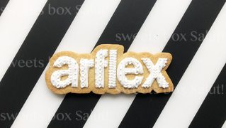 アルフレックスジャパン様ロゴアイシングクッキー（冬仕様）