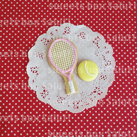 テニス＆リヴァイのお誕生日用アイシングクッキー2