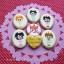 アイドルグループ 嵐モチーフのお誕生日用アイシングクッキー