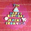 「HAPPY BIRTHDAY」アルファベットメッセージのアイシングクッキー