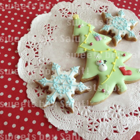 クリスマスのアイシングクッキー5
