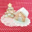 アイシングクッキーで作るクリスマスツリーとミニへクセンハウス