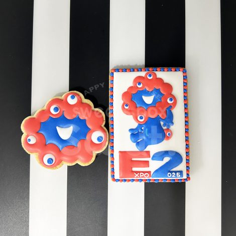 大阪・関西万博ミャクミャクのアイシングクッキー