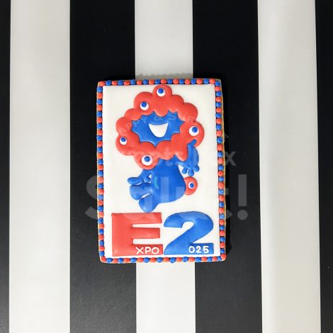 大阪・関西万博ミャクミャクのアイシングクッキー2