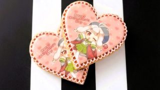 ビックカメラ立川店様_バレンタイン限定ノベルティのプリントアイシングクッキー