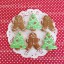 ジンジャーマンとクリスマスツリーのアイシングクッキーセット