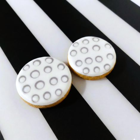 ゴルフ アイシングクッキー 4点セット 立体 景品 誕生日 お祝い 個包装 ギフトボックス可3