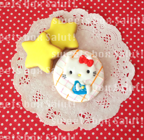 キティちゃんのアイシングクッキー | sweets box Salut!