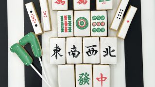 麻雀牌のアイシングクッキー[国士無双]