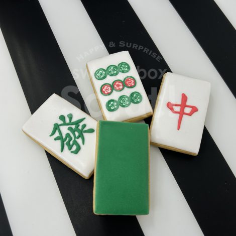 麻雀牌のアイシングクッキー[国士無双]3