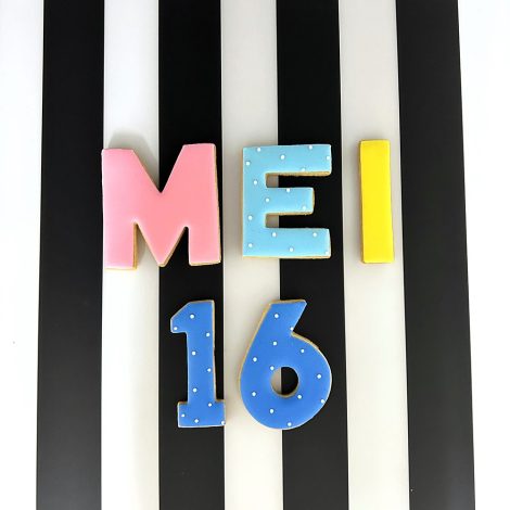 みんなの製作実績②マーガレットのアイシングクッキーなどのセミオーダー商品たち1