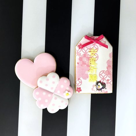 ふたごver.が登場！妊娠報告 マタニティーマークのアイシングクッキーセット《厚生労働省認可済み》4