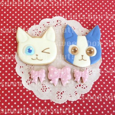 【りぼん】掲載！バレンタインのアイシングカップケーキ＆キャラアイシングクッキー5