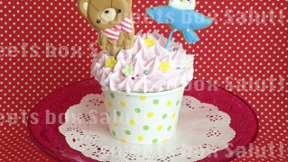 【りぼん】掲載！バレンタインのアイシングカップケーキ＆キャラアイシングクッキー
