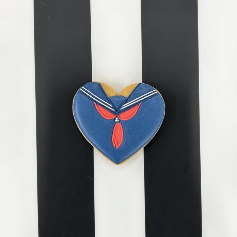 卒業 入学記念に 制服のアイシングクッキー1枚からオーダー可（デザイン選択）4