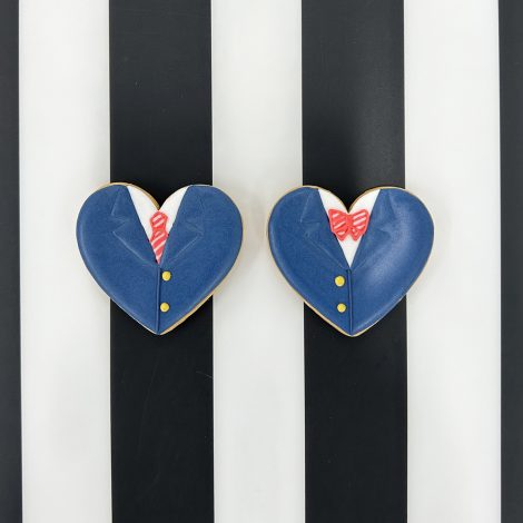 卒業 入学記念に 制服のアイシングクッキー1枚からオーダー可（デザイン選択）5