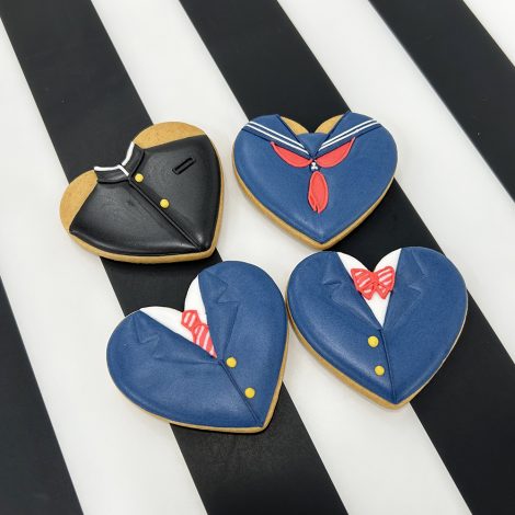 卒業 入学記念に 制服のアイシングクッキー1枚からオーダー可（デザイン選択）7