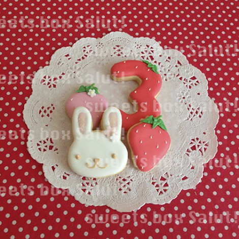 ドキンちゃん＆コキンちゃんのお誕生日用アイシングクッキー2