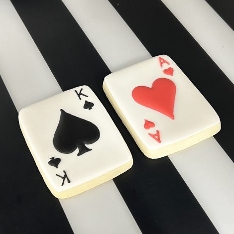 結婚式プチギフト用アイシングクッキー通販（トランプ）3