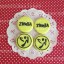 人気ダンスフィットネス「ZUMBA」ロゴのアイシングクッキー